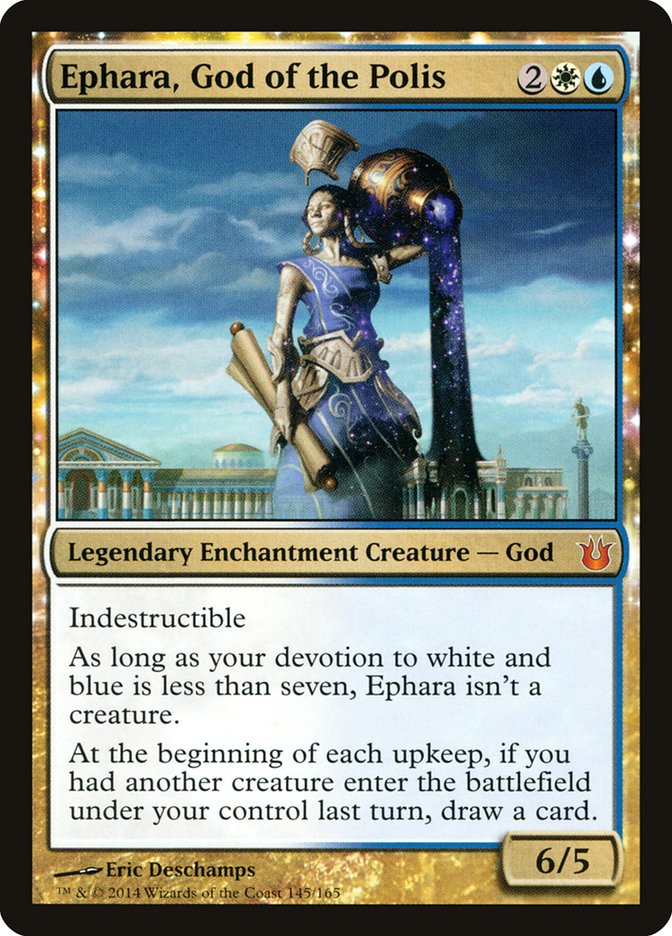 Ephara, God of the Polis [Born of the Gods] | Boutique FDB TCG