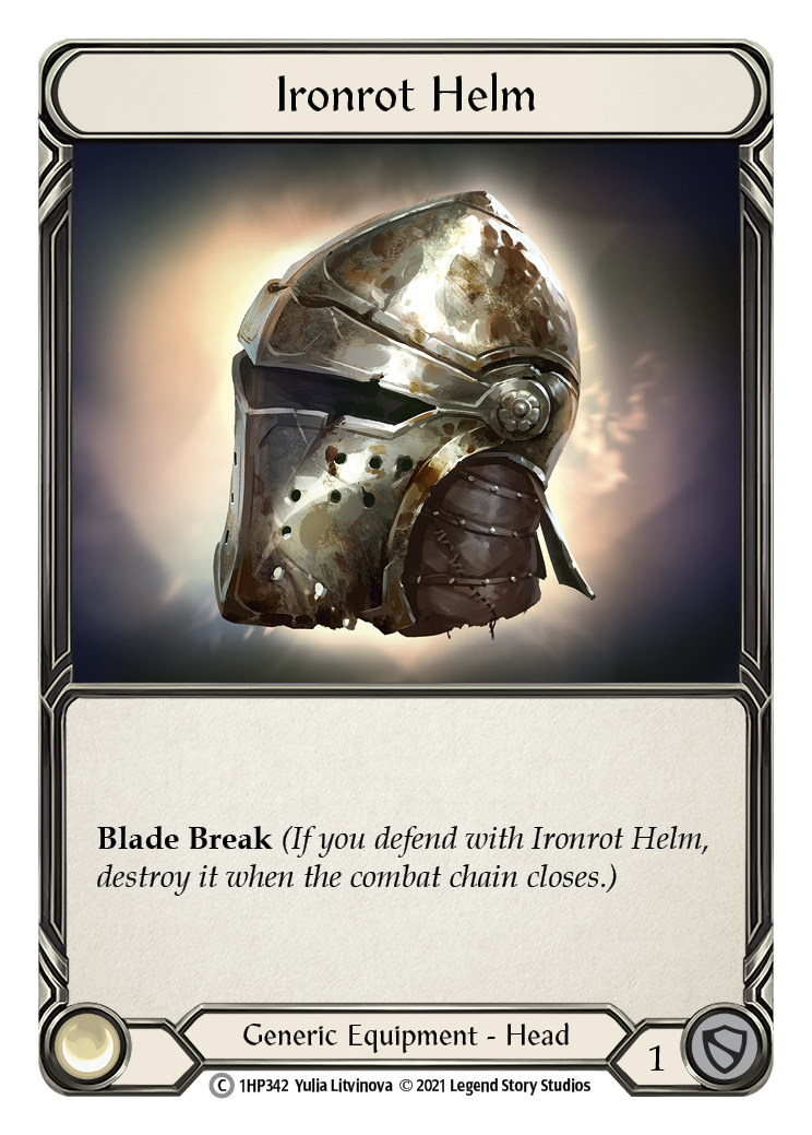 Ironrot Helm [1HP342] (History Pack 1) | Boutique FDB TCG