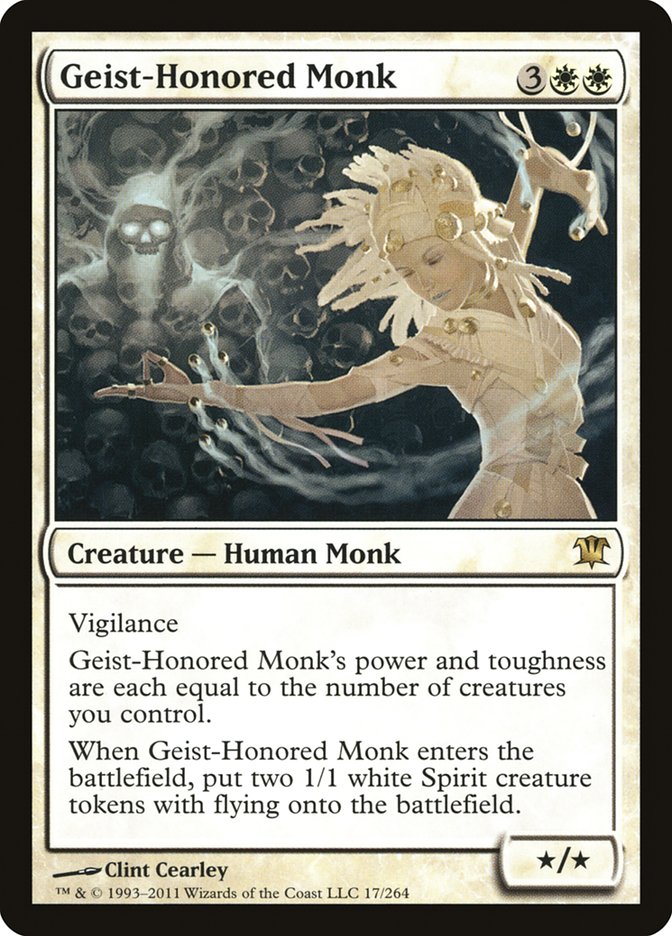 Geist-Honored Monk [Innistrad] | Boutique FDB TCG