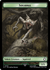 Radiation // Squirrel Double-Sided Token [Fallout Tokens] | Boutique FDB TCG