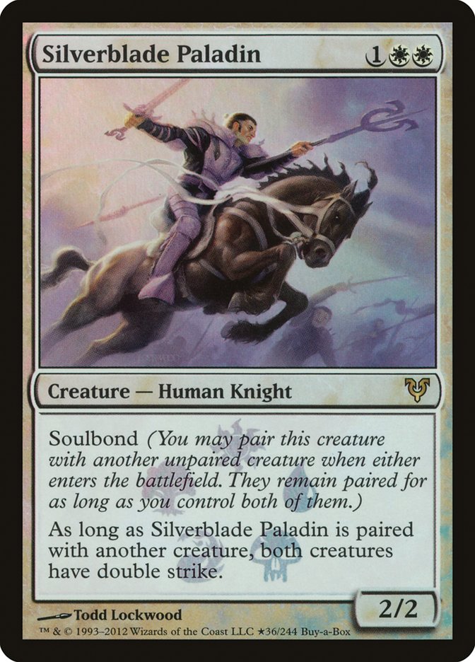 Silverblade Paladin (Buy-A-Box) [Avacyn Restored Promos] | Boutique FDB TCG