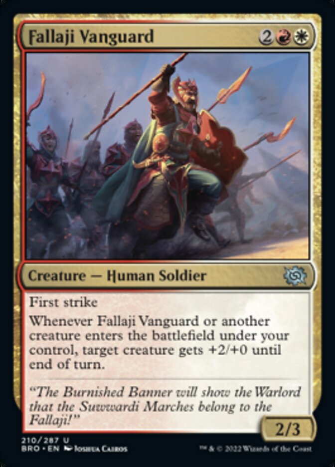 Fallaji Vanguard [The Brothers' War] | Boutique FDB TCG