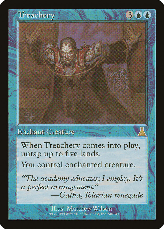 Treachery [Urza's Destiny] | Boutique FDB TCG