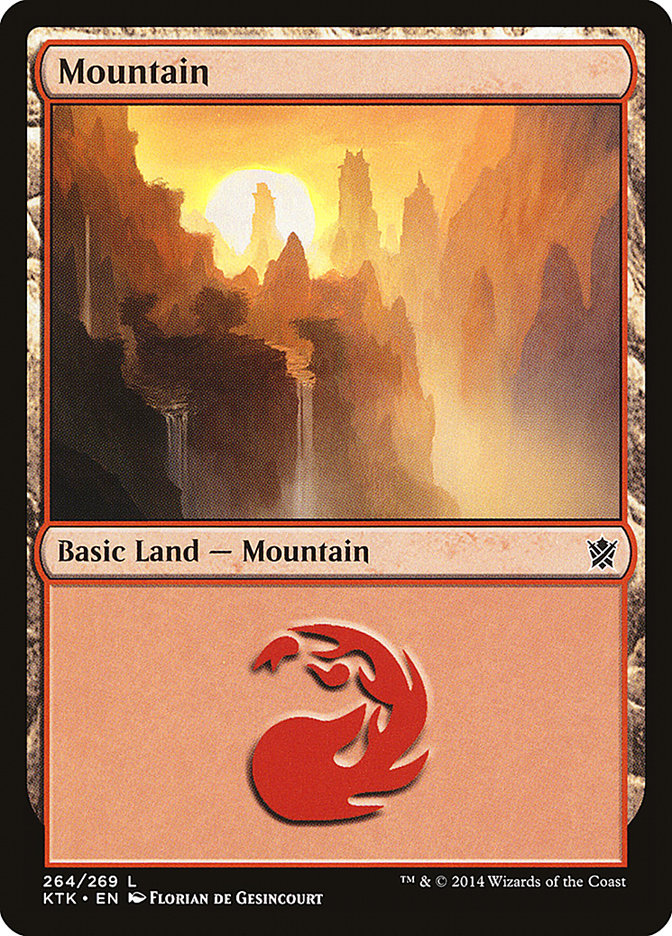 Mountain (264) [Khans of Tarkir] | Boutique FDB TCG