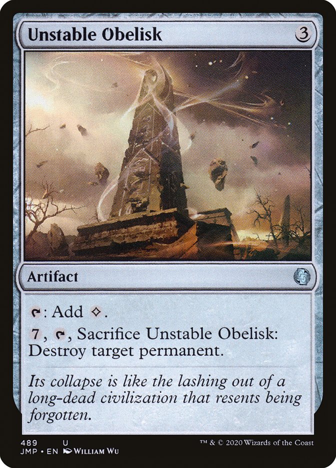 Unstable Obelisk [Jumpstart] | Boutique FDB TCG