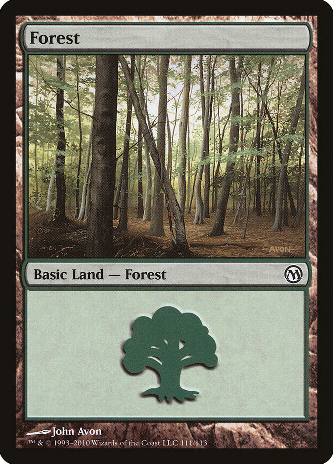 Forest (111) [Duels of the Planeswalkers] | Boutique FDB TCG