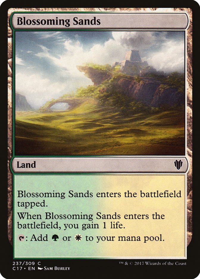 Blossoming Sands [Commander 2017] | Boutique FDB TCG