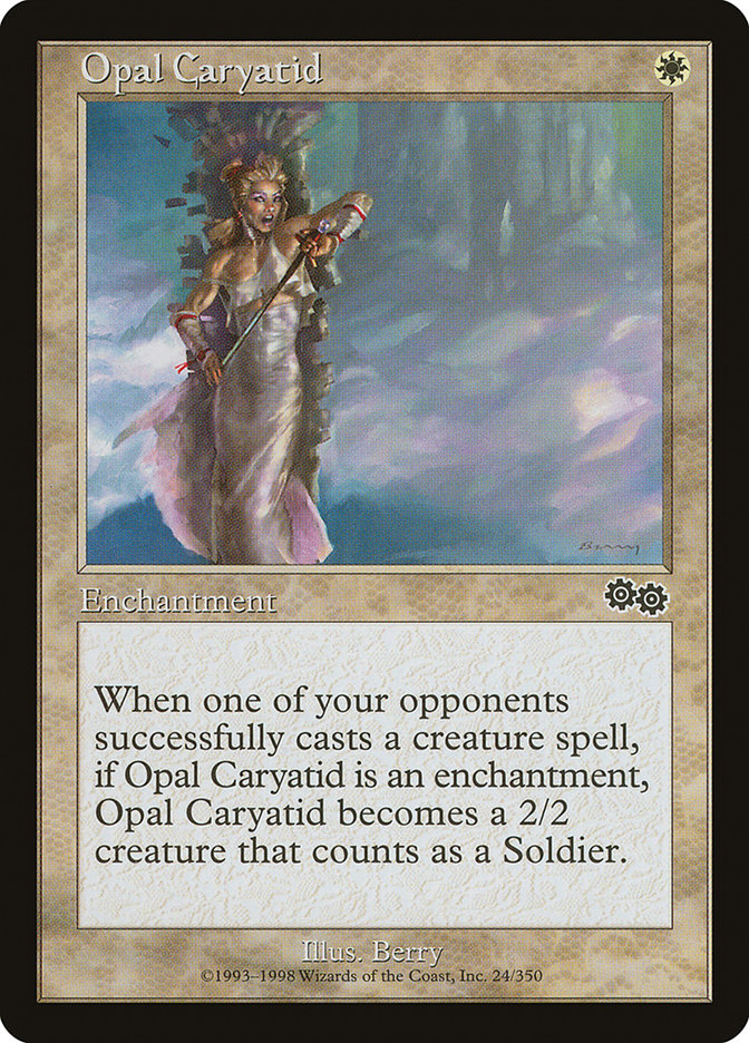 Opal Caryatid [Urza's Saga] | Boutique FDB TCG