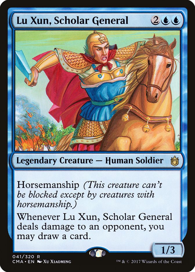 Lu Xun, Scholar General [Commander Anthology] | Boutique FDB TCG