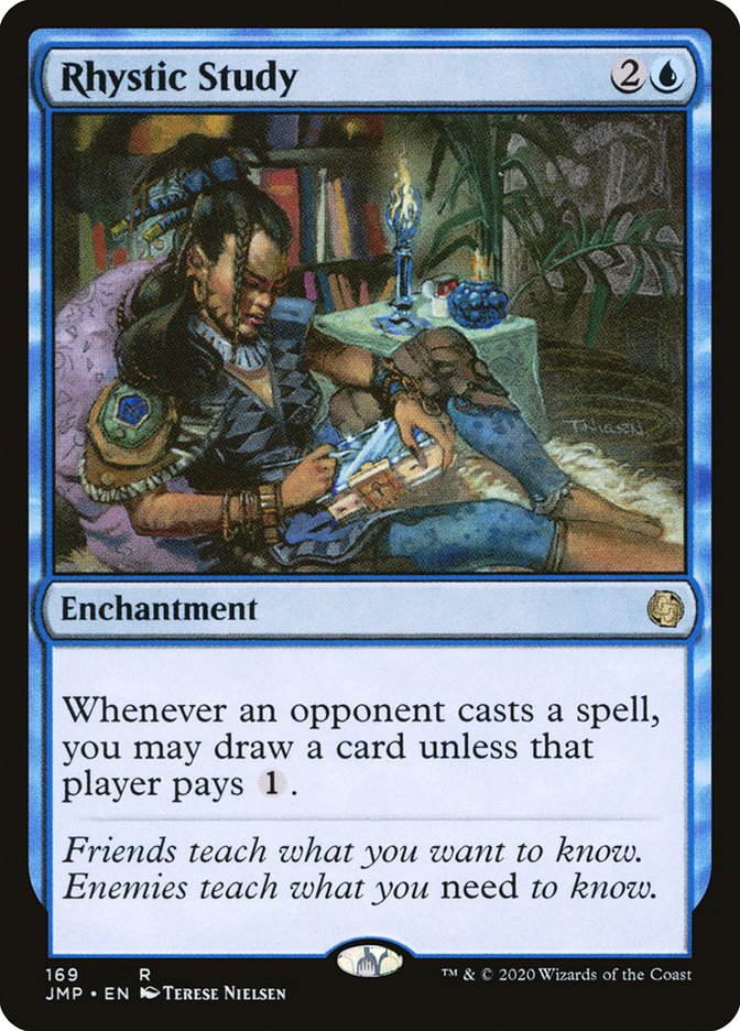 Rhystic Study [Jumpstart] | Boutique FDB TCG