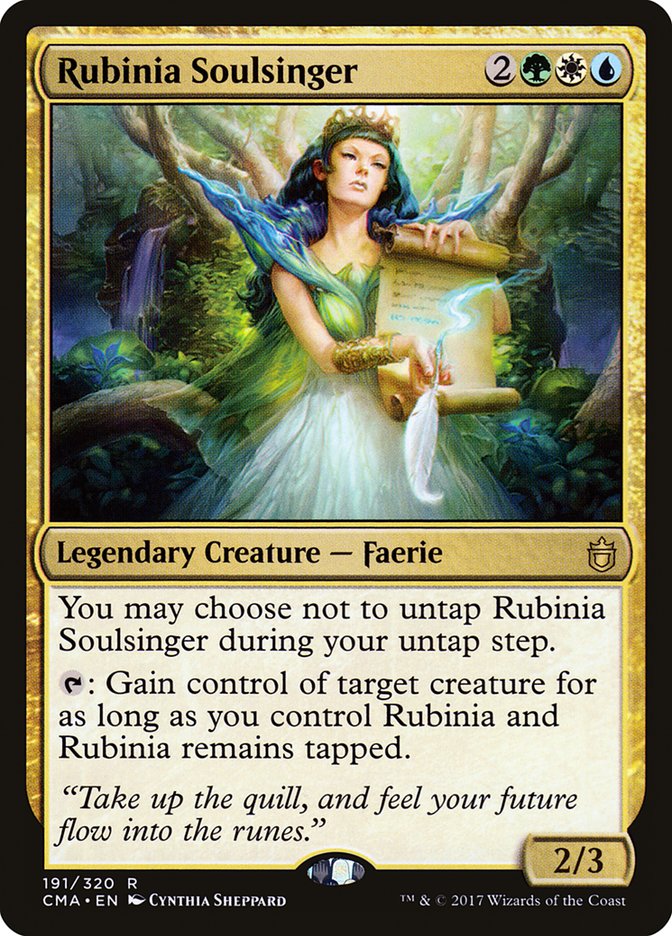 Rubinia Soulsinger [Commander Anthology] | Boutique FDB TCG