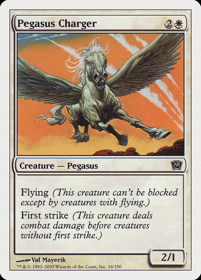Pegasus Charger [Ninth Edition] | Boutique FDB TCG