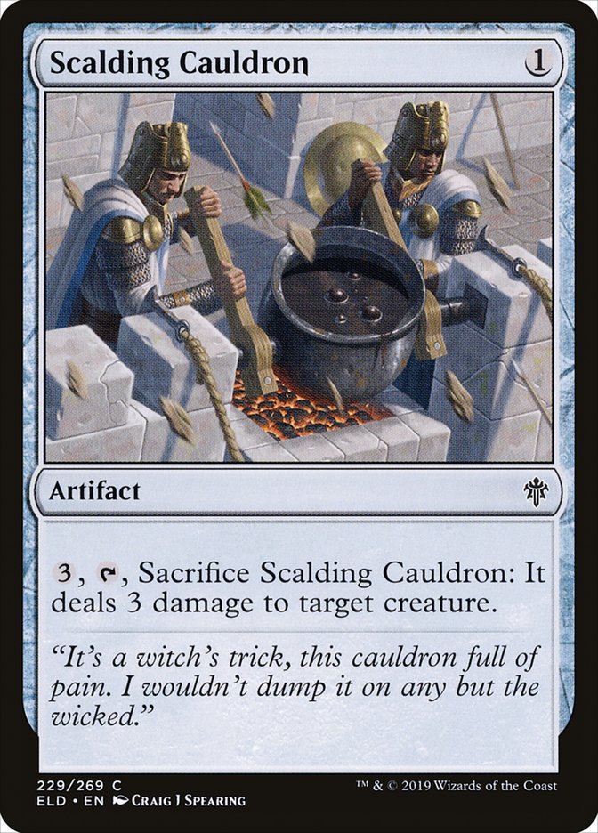 Scalding Cauldron [Throne of Eldraine] | Boutique FDB TCG
