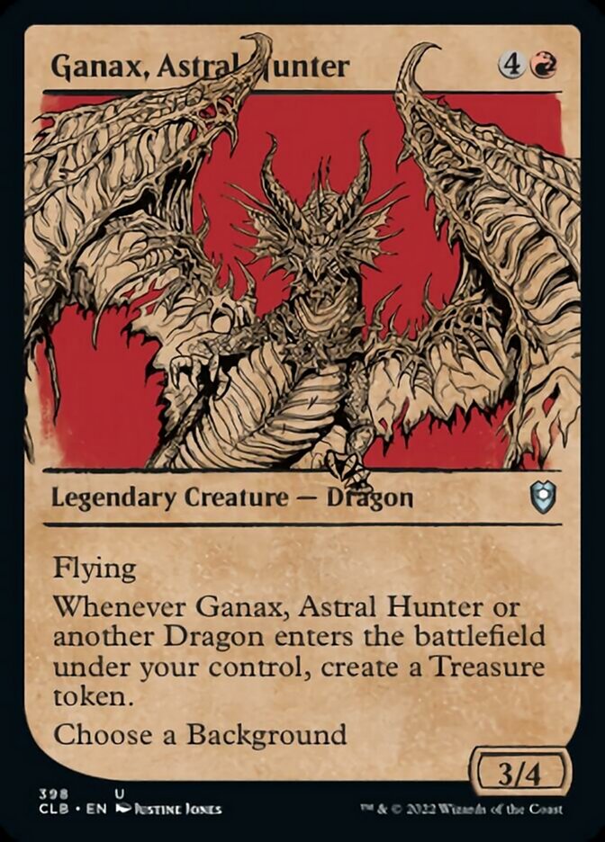 Ganax, Astral Hunter (Showcase) [Commander Legends: Battle for Baldur's Gate] | Boutique FDB TCG