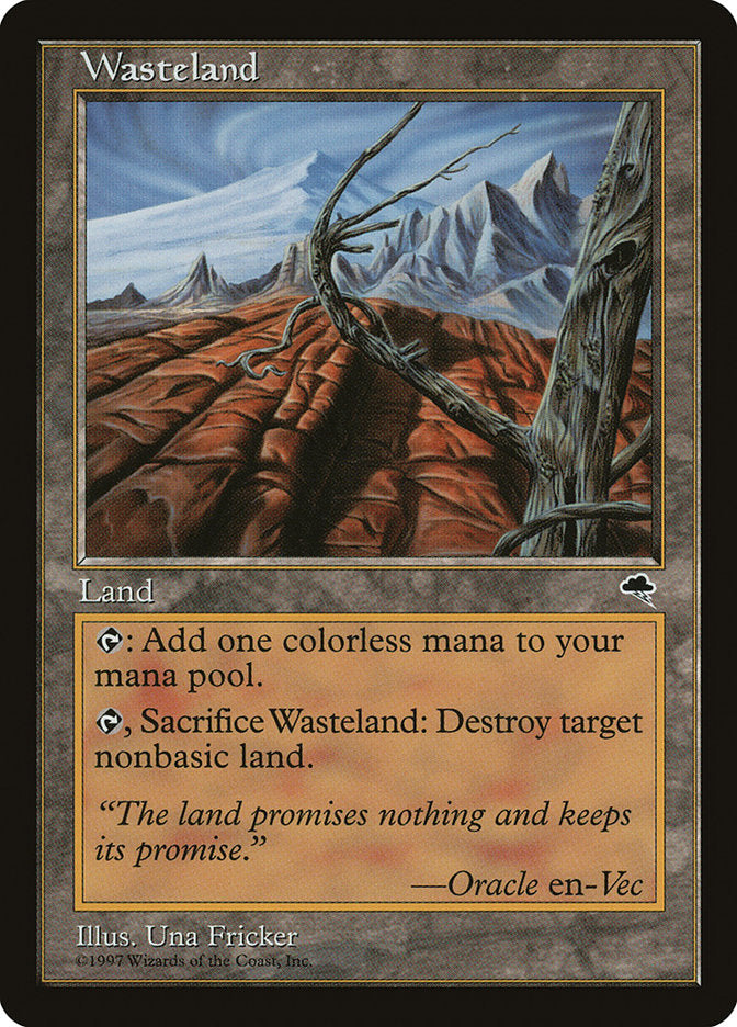 Wasteland [Tempest] | Boutique FDB TCG