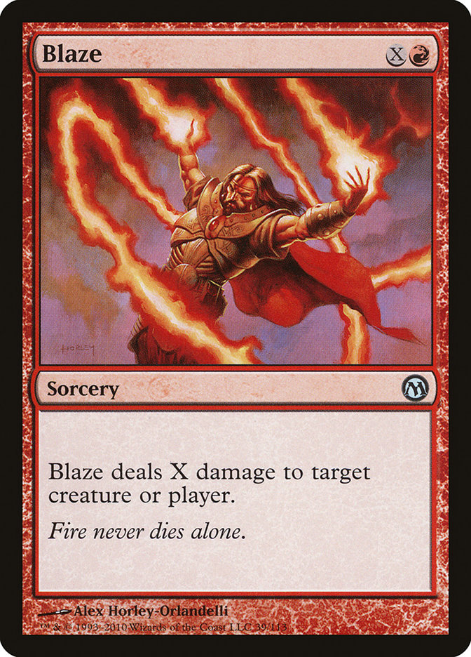 Blaze [Duels of the Planeswalkers] | Boutique FDB TCG