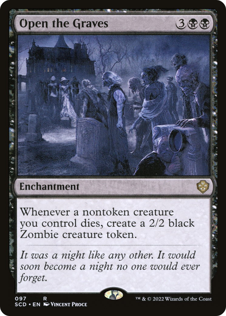 Open the Graves [Starter Commander Decks] | Boutique FDB TCG