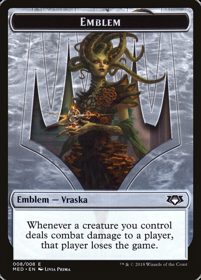 Vraska, Golgari Queen Emblem [Mythic Edition Tokens] | Boutique FDB TCG