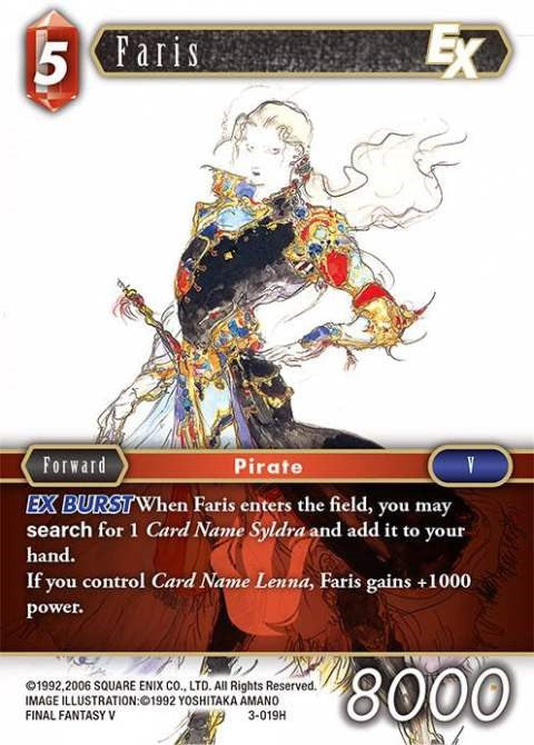 Faris EX [Opus III] | Boutique FDB TCG