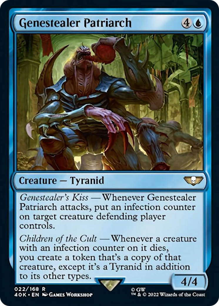 Genestealer Patriarch (Surge Foil) [Warhammer 40,000] | Boutique FDB TCG