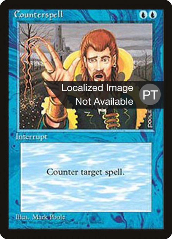 Counterspell [Fourth Edition (Foreign Black Border)] | Boutique FDB TCG