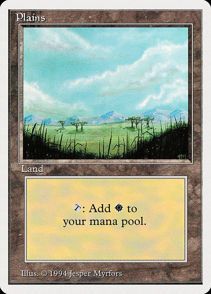 Plains (293) [Summer Magic / Edgar] | Boutique FDB TCG