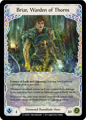 Briar, Warden of Thorns // Titan's Fist [U-ELE062] (Tales of Aria Unlimited)  Unlimited Normal | Boutique FDB TCG