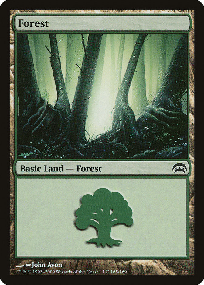 Forest (165) [Planechase] | Boutique FDB TCG