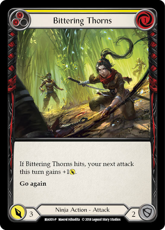 Bittering Thorns [IRA005-P] (Ira Welcome Deck)  1st Edition Normal | Boutique FDB TCG