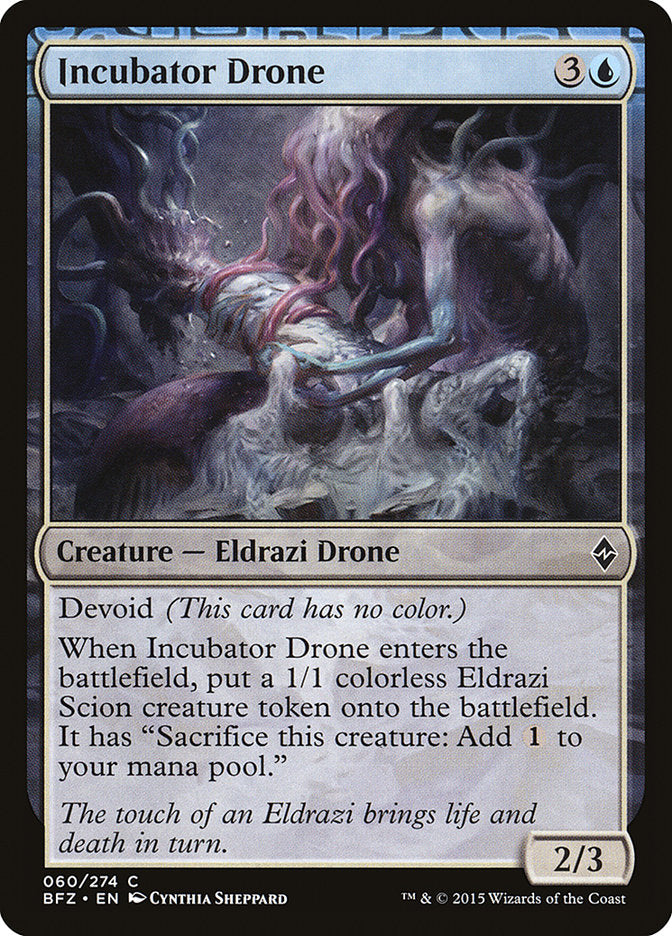 Incubator Drone [Battle for Zendikar] | Boutique FDB TCG