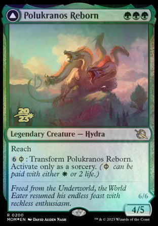 Polukranos Reborn // Polukranos, Engine of Ruin [March of the Machine Prerelease Promos] | Boutique FDB TCG