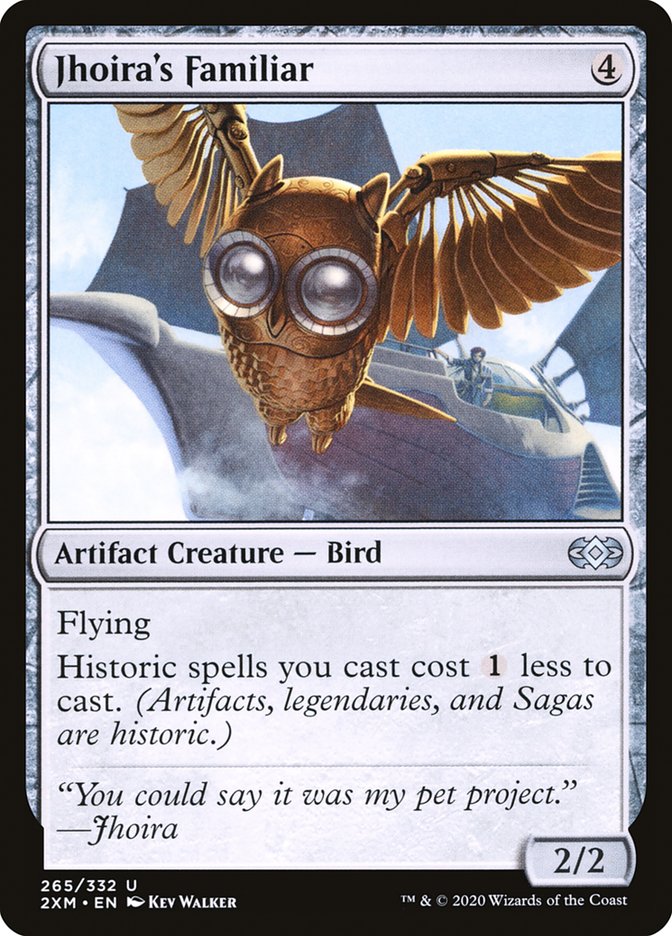 Jhoira's Familiar [Double Masters] | Boutique FDB TCG
