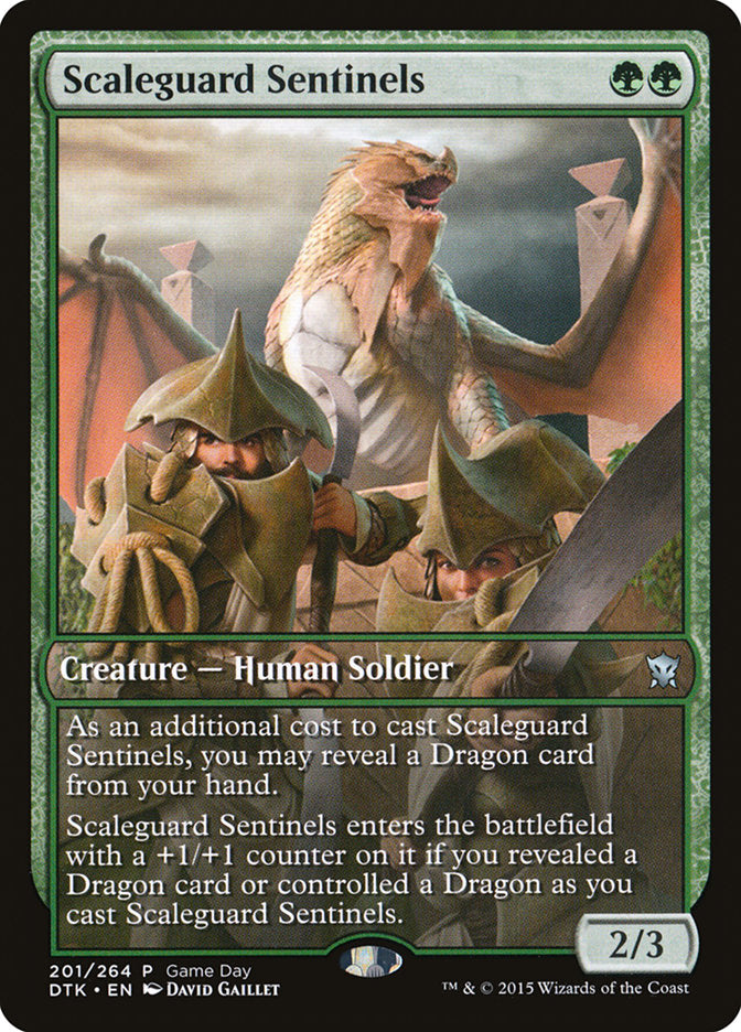 Scaleguard Sentinels (Game Day) [Dragons of Tarkir Promos] | Boutique FDB TCG