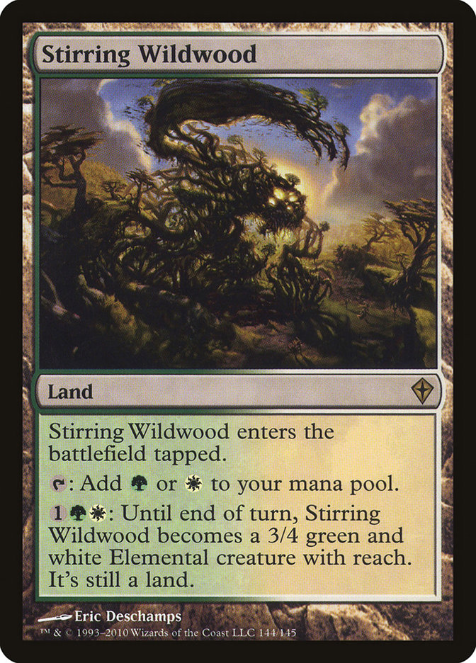 Stirring Wildwood [Worldwake] | Boutique FDB TCG