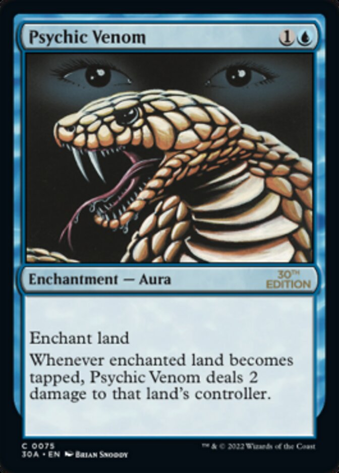 Psychic Venom [30th Anniversary Edition] | Boutique FDB TCG