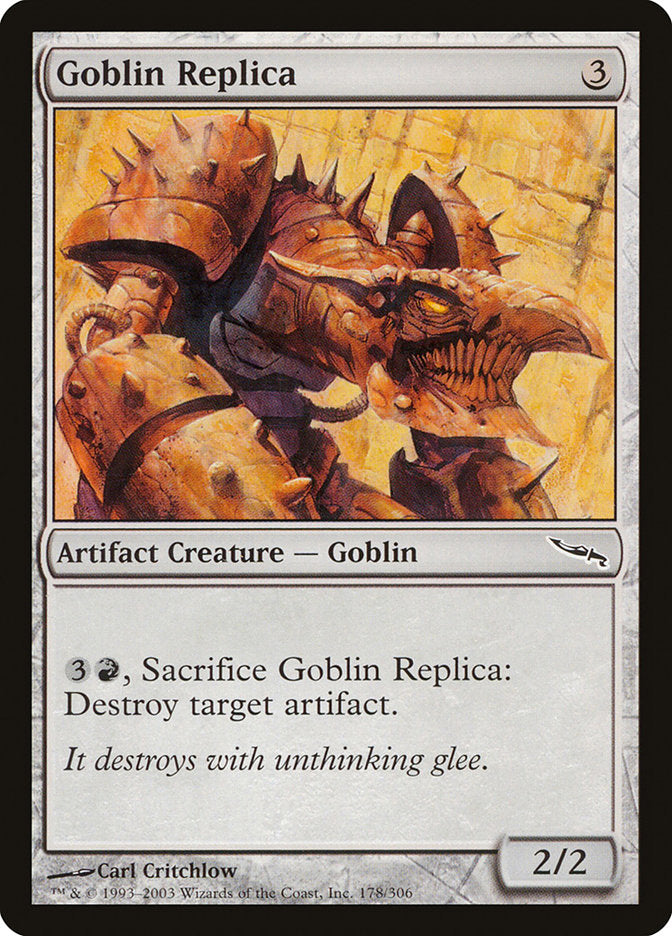 Goblin Replica [Mirrodin] | Boutique FDB TCG