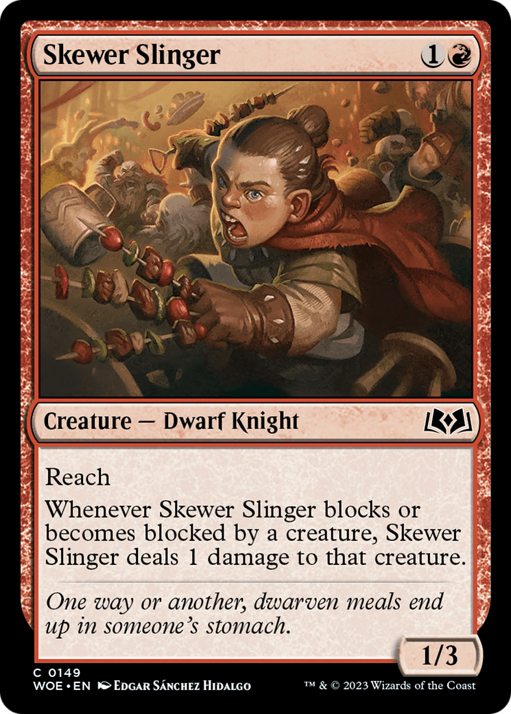 Skewer Slinger [Wilds of Eldraine] | Boutique FDB TCG