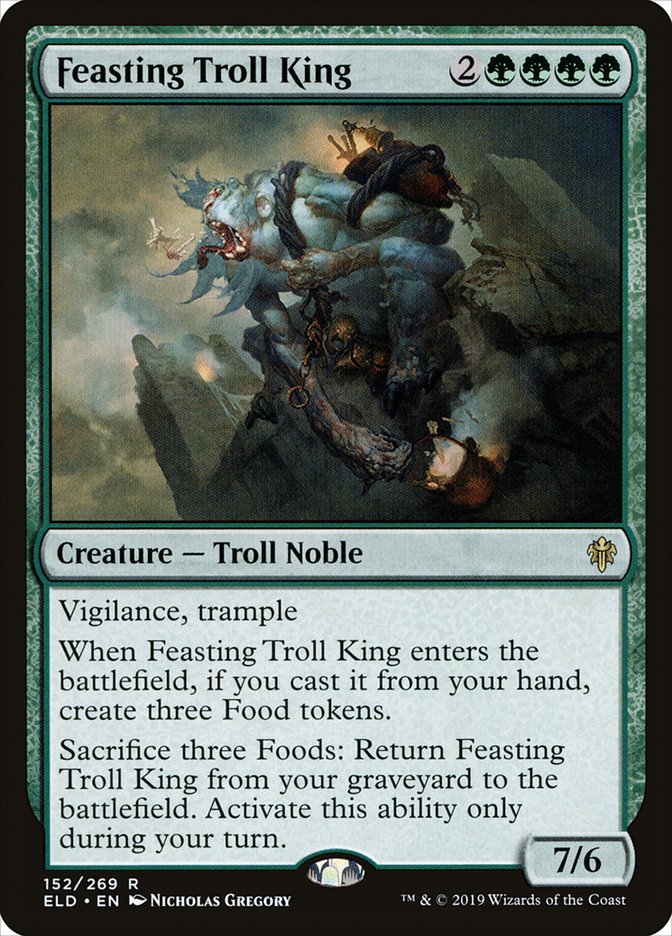 Feasting Troll King [Throne of Eldraine] | Boutique FDB TCG