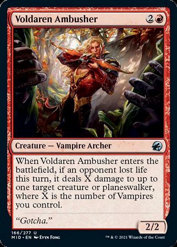 Voldaren Ambusher [Innistrad: Midnight Hunt] | Boutique FDB TCG