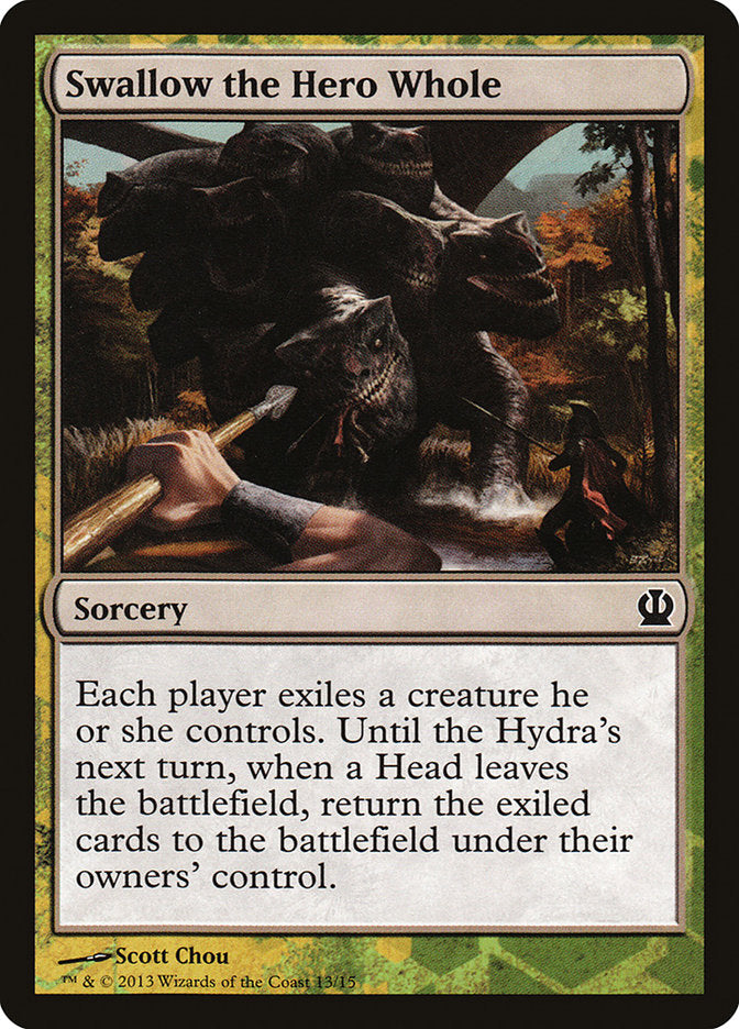 Swallow the Hero Whole [Theros Face the Hydra] | Boutique FDB TCG