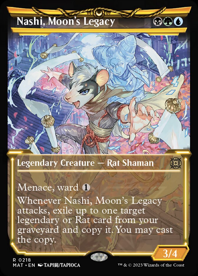 Nashi, Moon's Legacy (Showcase Halo Foil) [March of the Machine: The Aftermath] | Boutique FDB TCG