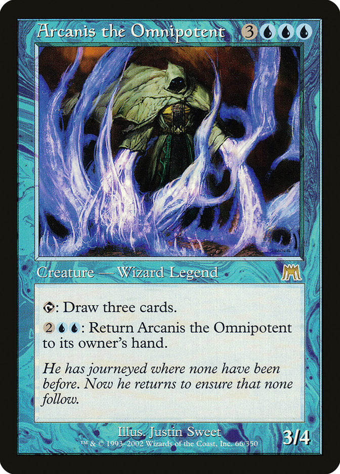 Arcanis the Omnipotent [Onslaught] | Boutique FDB TCG