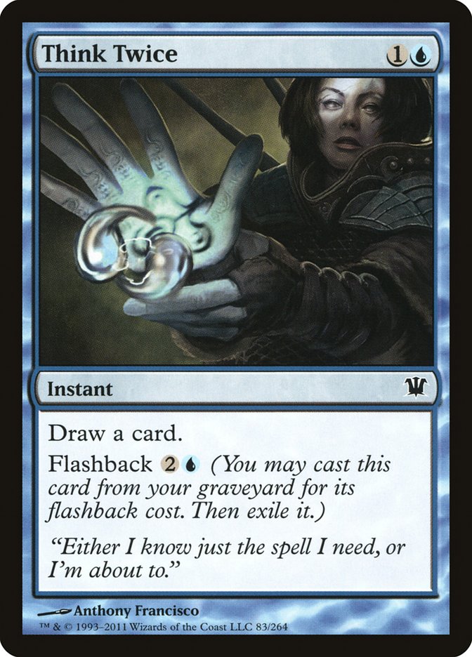 Think Twice [Innistrad] | Boutique FDB TCG