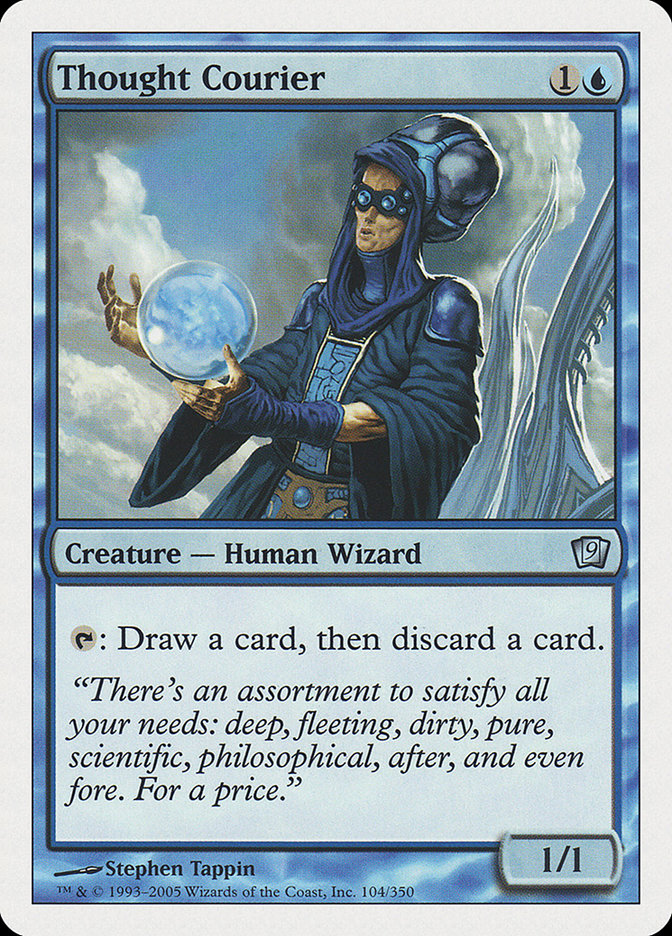 Thought Courier [Ninth Edition] | Boutique FDB TCG