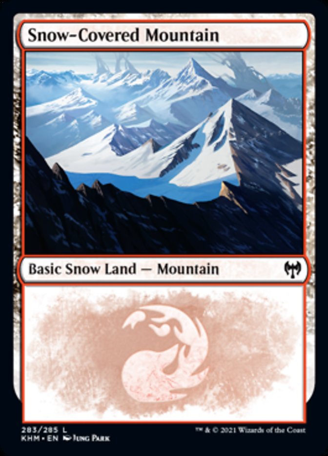 Snow-Covered Mountain (283) [Kaldheim] | Boutique FDB TCG