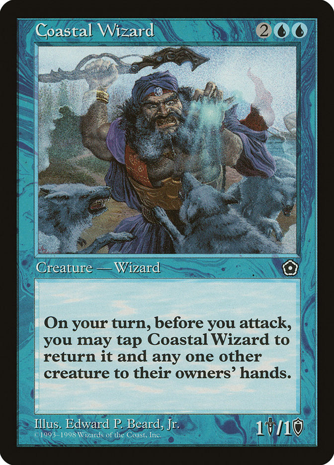 Coastal Wizard [Portal Second Age] | Boutique FDB TCG