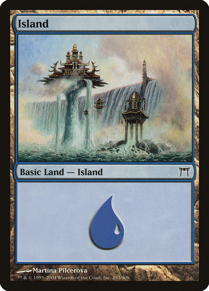 Island (293) [Champions of Kamigawa] | Boutique FDB TCG