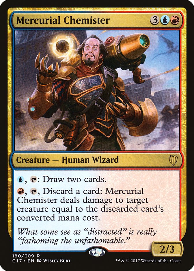 Mercurial Chemister [Commander 2017] | Boutique FDB TCG