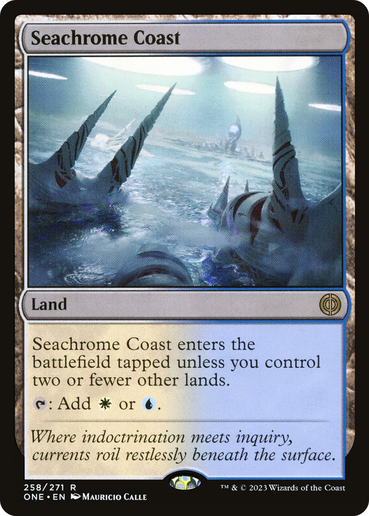 Seachrome Coast [Phyrexia: All Will Be One] | Boutique FDB TCG