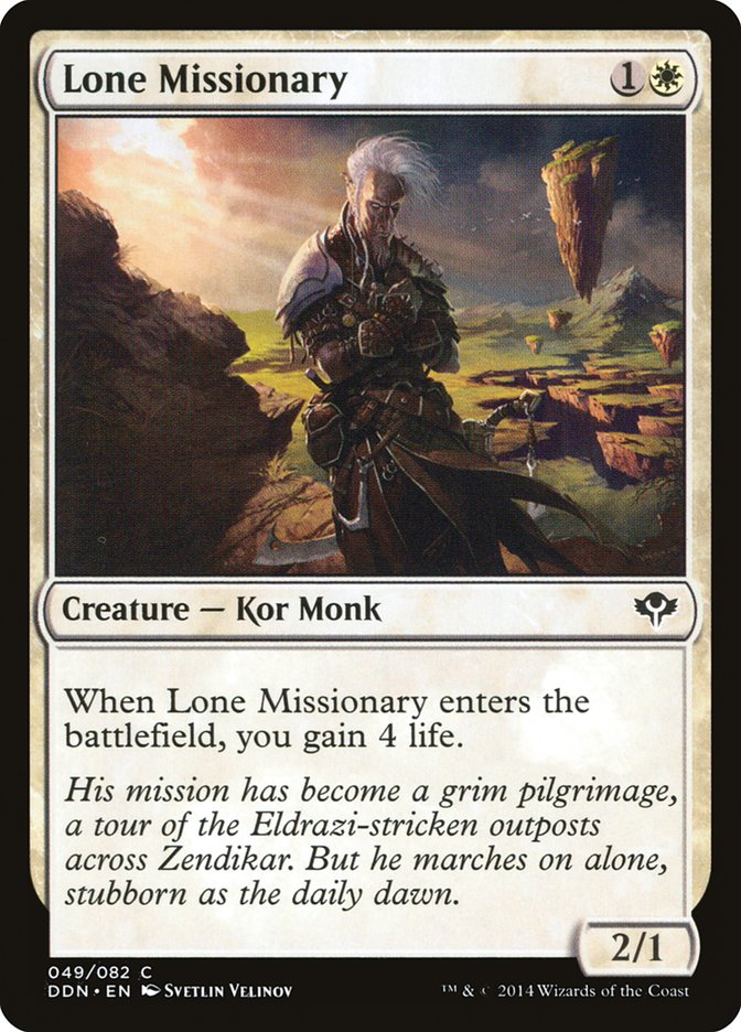 Lone Missionary [Duel Decks: Speed vs. Cunning] | Boutique FDB TCG